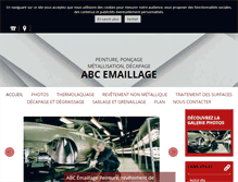 Tablet Screenshot of abcemaillage.com